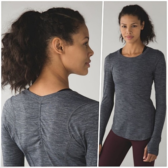 Lululemon 5 Mile Long Sleeve Running Tee 6 - Picture 2 of 6
